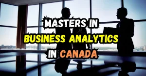 Masters in Business Analytics in Canada